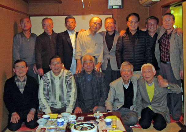 昭和40年卒工学部第一部電気通信工学科クラス会