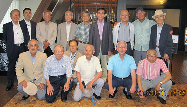 昭和40年卒工学部第一部電子工学科クラス会