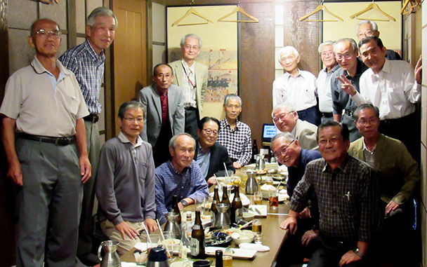 昭和40年卒工学部第一部電気通信工学科クラス会